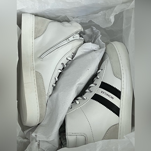 Moncler Anyse KIDS high top sneaker, NEW - Picture 12 of 15